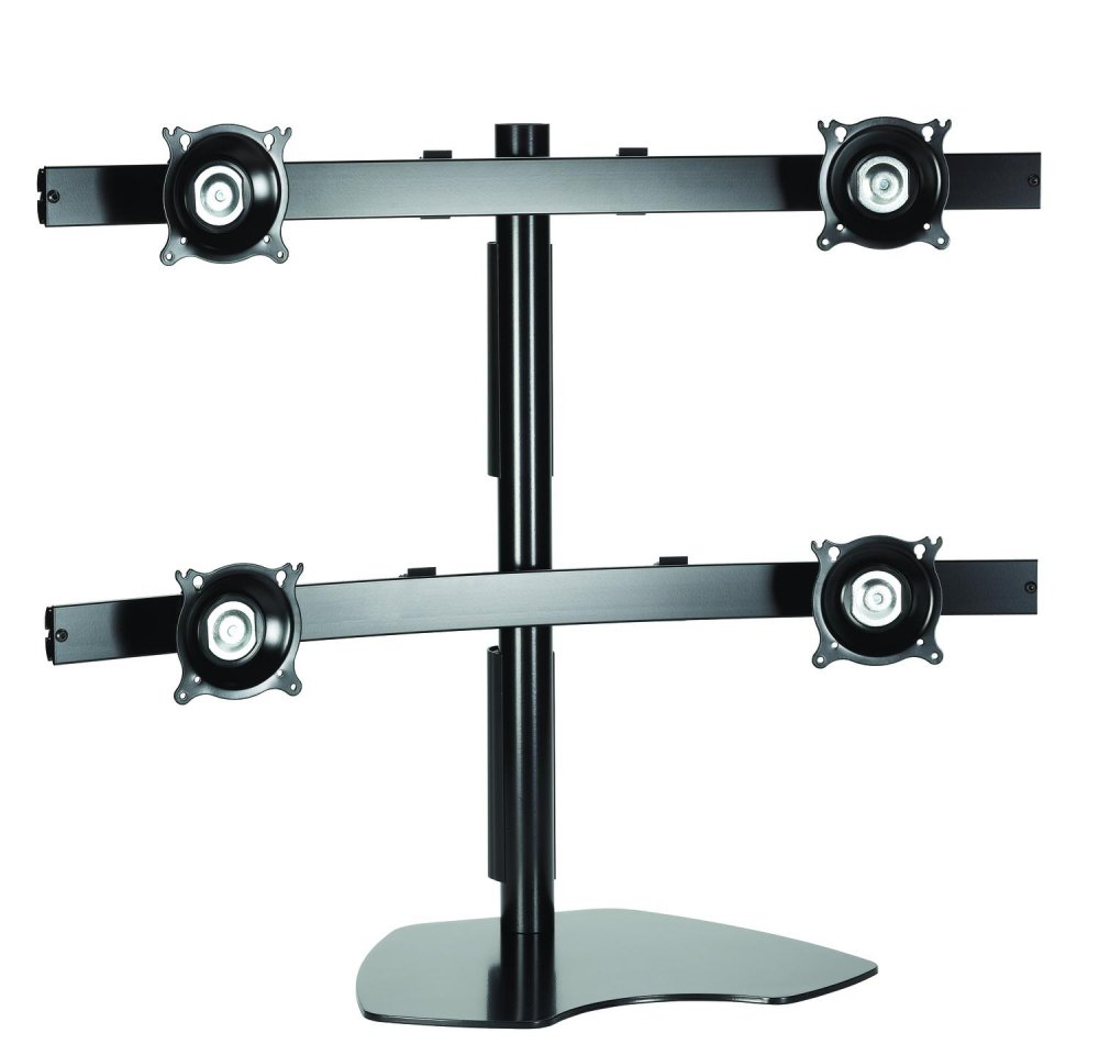 Chief Widescreen Quad Monitor Table Stand KTP445B or KTP445S