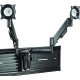 Chief KSY220B Height-Adjustable Dual Monitor Arm Slat Wall Mount