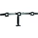 Chief Triple Horizontal Desk Clamp Mount - KTC320B or KTC320S