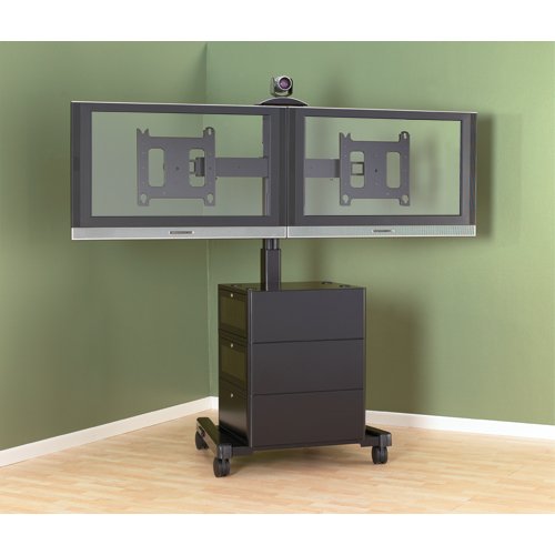 Chief PFC2000B or PFC2000S Large Lightweight Mobile TV Cart 