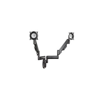 Chief KWY220 Height-Adjustable Dual Arm Wall Mount, Dual Monitor