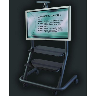 Chief PPCU Flat Panel Video Conferencing and Presenters Cart for 42" to 61" Displays
