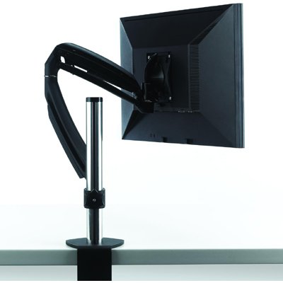 Chief K1C100B KONTOUR Dynamic Column Desk Clamp Mount for Single Monitor