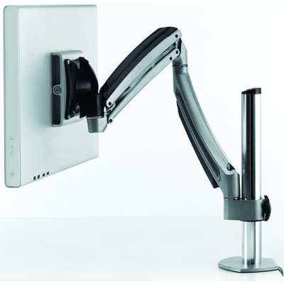 Chief K1C100S KONTOUR Dynamic Column Desk Clamp Mount for Single Monitor