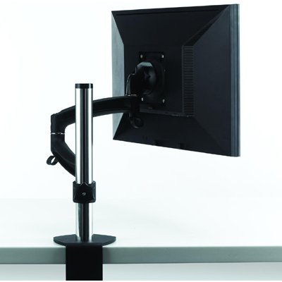Chief K2C100B KONTOUR Column Desk Clamp Mount for Single Monitor