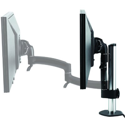 Extension of Chief K2C100B KONTOUR Column Desk Clamp Mount for Single Monitor