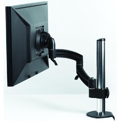 Chief K2C100 KONTOUR Column Desk Clamp Mount for Single Monitor