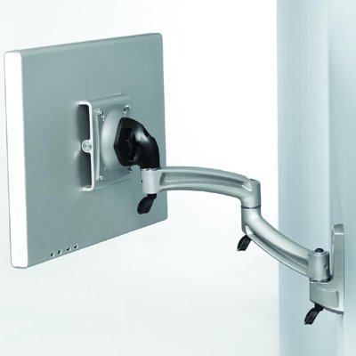 Chief K2W100S KONTOUR Dual Arm Wall Mount for Single Monitor
