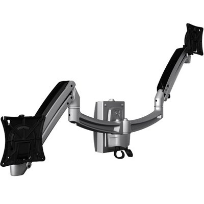 Chief K1S200 KONTOUR Dynamic Slat Wall Mount, Dual Monitor