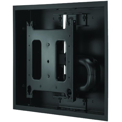 Closed view of Chief PWRIW2000B Large Flat Panel Low Profile In-Wall Swing Arm Wall Mount for 37"-55" Displays