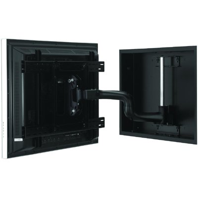 Side view of Chief PWRIW2000B Large Flat Panel Low Profile In-Wall Swing Arm Wall Mount for 37"-55" Displays
