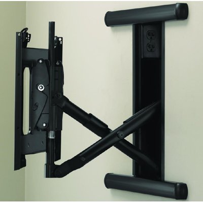 Side view of Chief PIWRF2000B Large Flat Panel Low-Profile In-Wall Swing Arm Mount for 42"-71" Displays