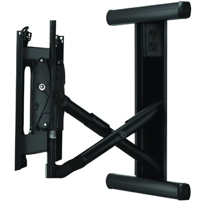 Side view of Chief PIWRF2000B Large Flat Panel Low-Profile In-Wall Swing Arm Mount for 42"-71" Displays