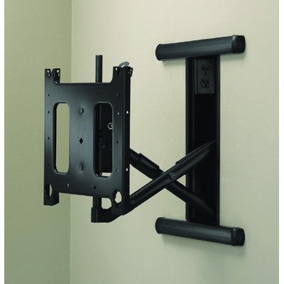 Side view of Chief PIWRF2000B Large Flat Panel Low-Profile In-Wall Swing Arm Mount for 42"-71" Displays