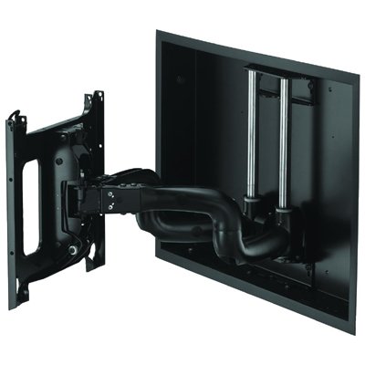 Side view of Chief PNRIW2000B Large Flat Panel Low-Profile In-Wall Swing Arm Wall Mount