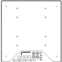 Chief PSB2243 P-Series Interface Bracket for Large (37-65")