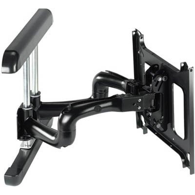 Side view of  Chief PNR2000B or PNR2000S Large Flat Panel (42"-71") Swing Arm Wall Mount - 25" Extension (without interface)