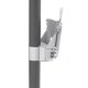 Chief FSP4101B or FSP4101S Small Single Display Pole Mount