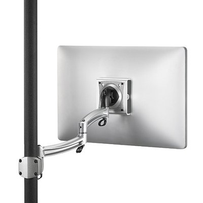 Chief K2P100 KONTOUR Dual Arm Pole Mount, Single Monitor