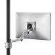 Chief K2P100 KONTOUR Dual Arm Pole Mount, Single Monitor