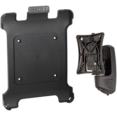 Chief K0W1I2B Pitch/Pivot Flush Mount, Portable iPad Bracket