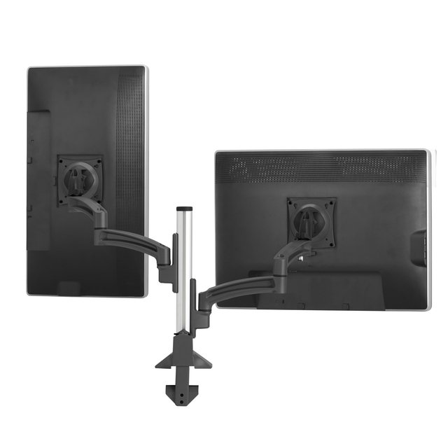 Chief K2C220B Dual Monitor Mount in Black