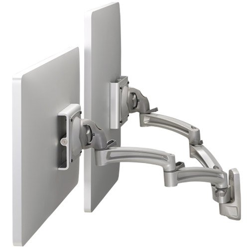 Chief Kontour Wall Mount Swing Arm, 2 Monitors K2W220B or K2W220S