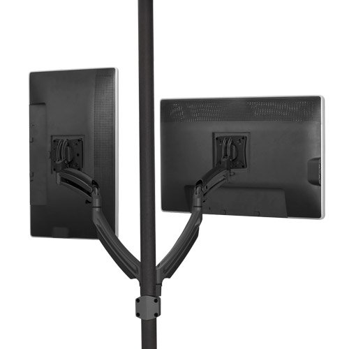 Chief Kontour Dynamic Pole Mount, 2 Monitors - K1P220B or K1P220S