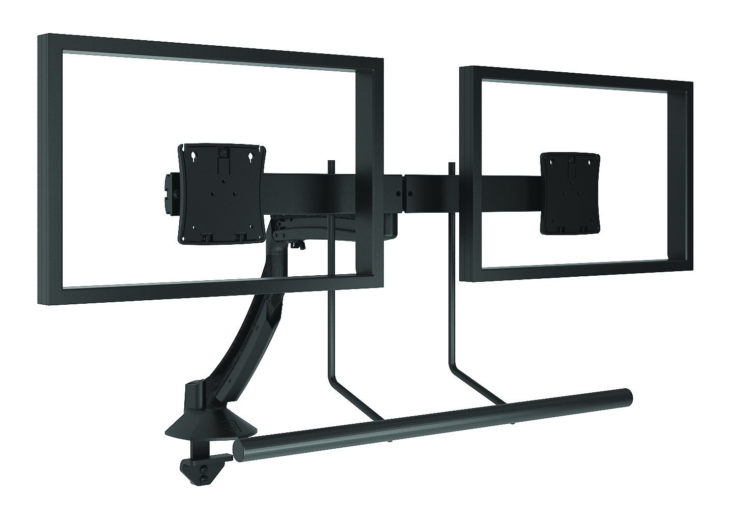 Chief Kontour Dynamic Desk Clamp Mount, Dual Monitor Array - K1D22H