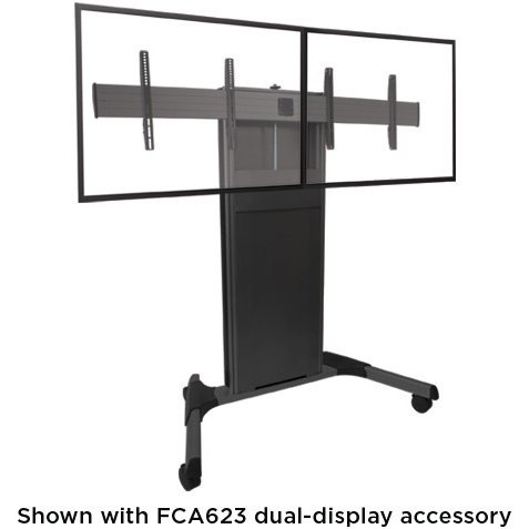 Chief XPAUB or XPAUS Height Adjustable AV Cart (55