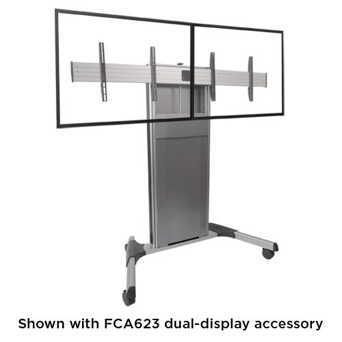 Chief XPAUB or XPAUS Height Adjustable AV Cart (55