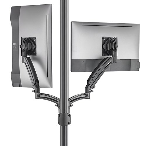 Chief K1P220BXRH or K1P220SXRH Kontour Dynamic Pole Mount, 2 Monitors