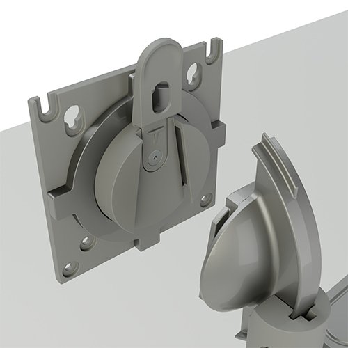 Chief DMA1B or DMA1S Koncis Single Monitor Arm Mount