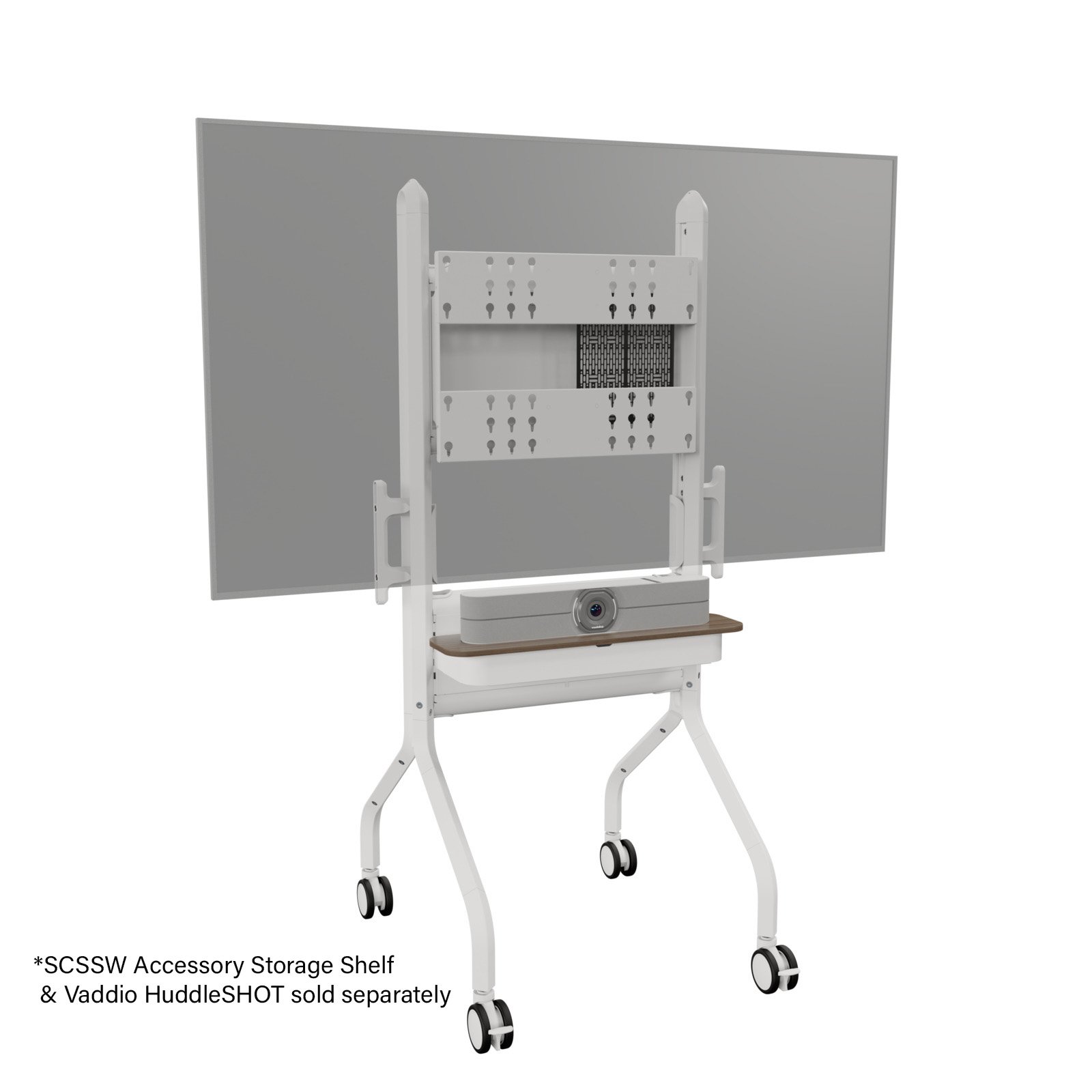 Chief LSCUB or LSCUW Voyager Manual Height Adjustable AV Cart