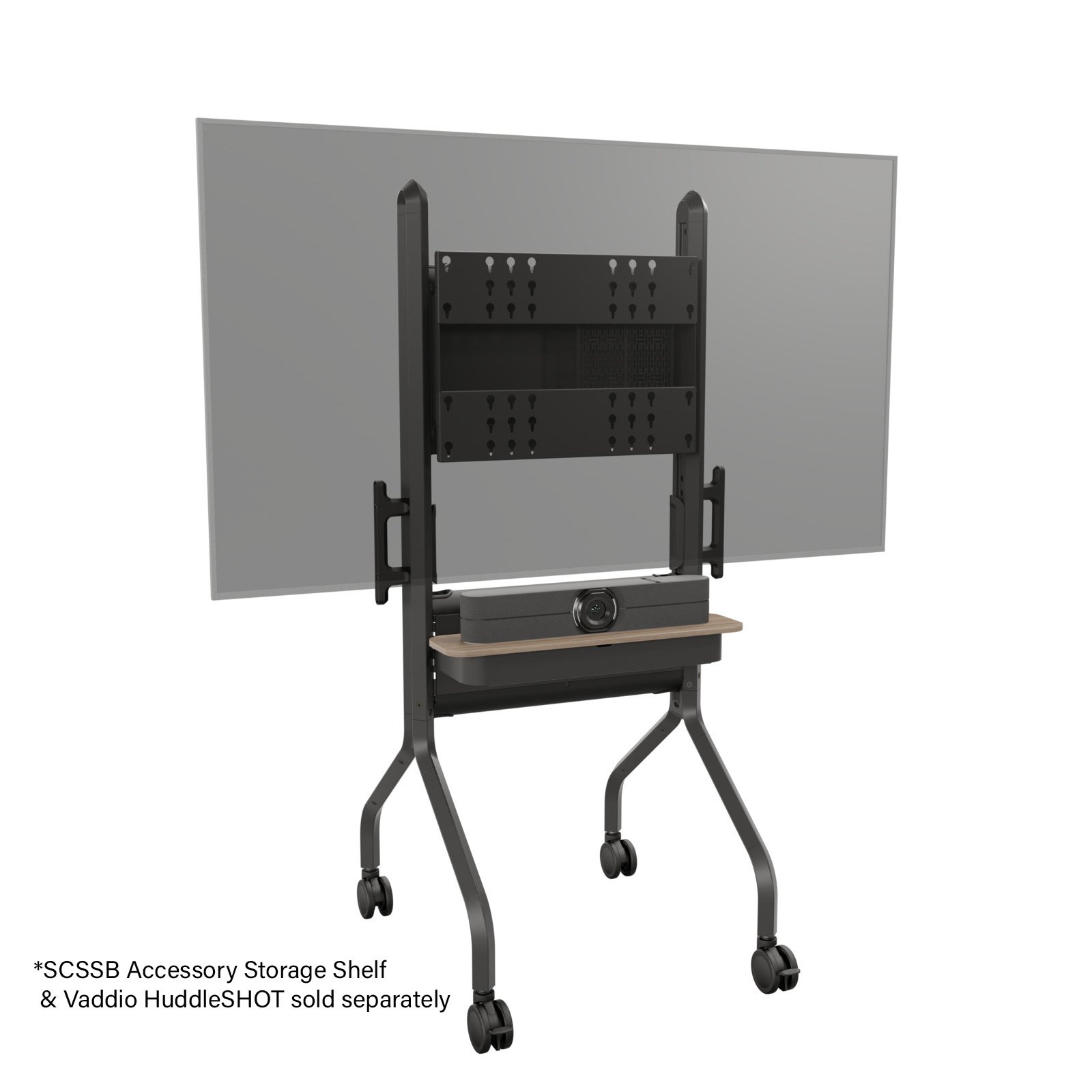 Chief LSCUB or LSCUW Voyager Manual Height Adjustable AV Cart