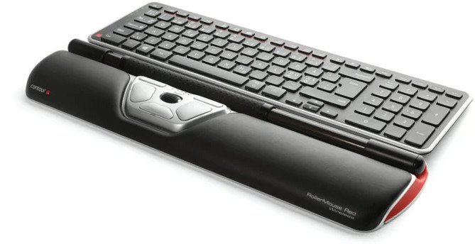 Contour Design RollerMouse Red Plus Wireless 10 Cursor Speed  Adjustments-plug for sale online