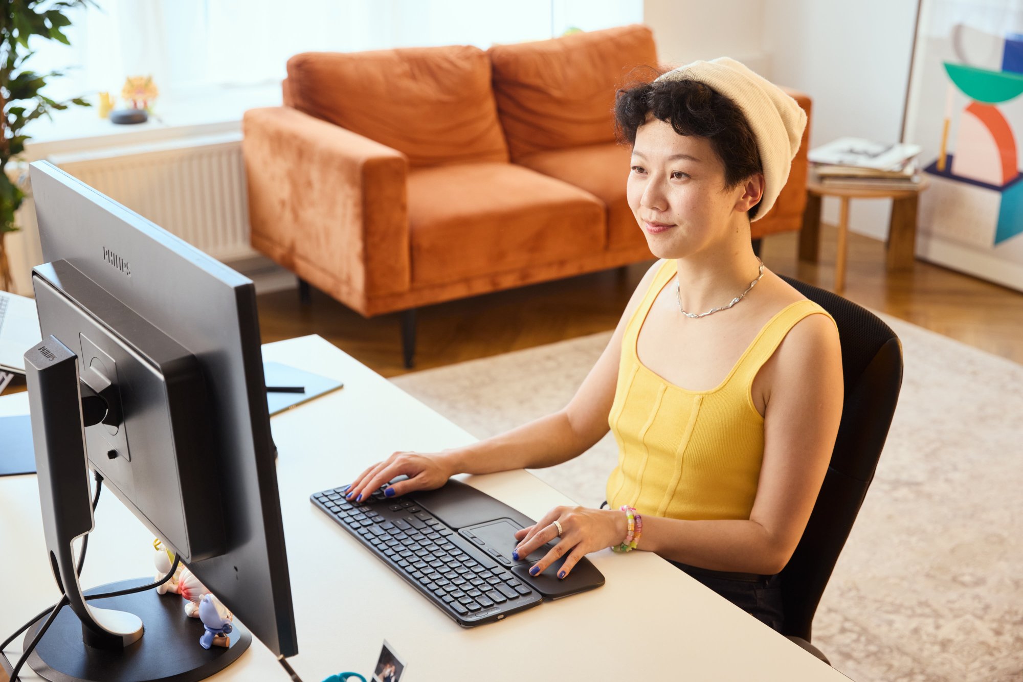 Contour Touch Ergonomic Touchpad