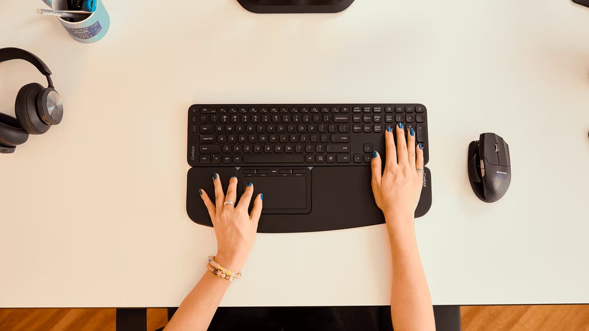Contour Design BALANCE Full-Size Wireless Keyboard