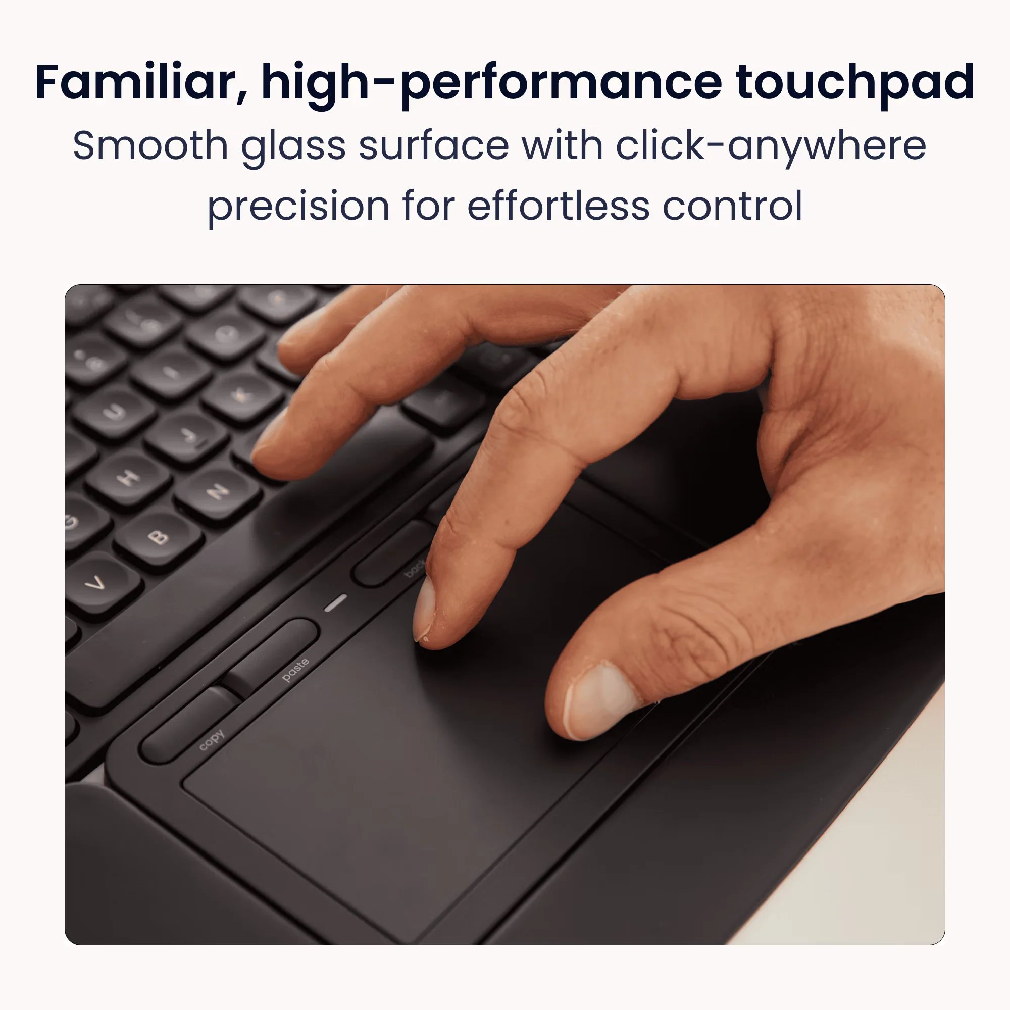 Contour Design Combo Touch + New Balance KB Full-Size Keyboard - Wireless
