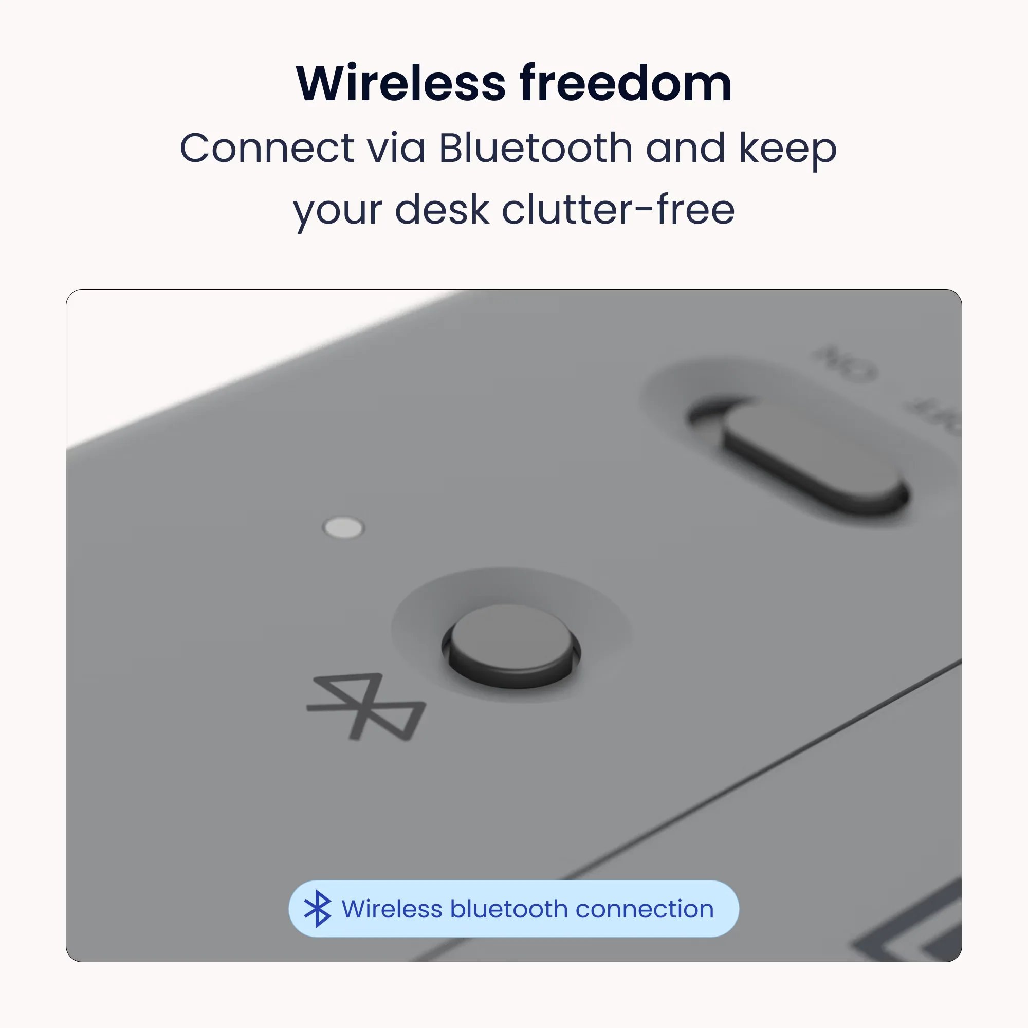 Contour Design Combo Touch + New Balance KB Full-Size Keyboard - Wireless