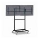 Cotytech CT-OS37 Adjustable Mobile Dual TV Cart (32"-46")