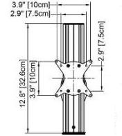 Technical Drawing for Cotytech AC-020 Dynamic Front End Height Adjustor