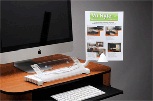 Animation of VuRyte VUR 2080 MemoScape Plus Adjustable Horizontal In-Line Document Holder