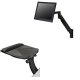 Sit-Stand Keyboard Tray and Monitor Arm, for Petite Users 