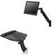 Sit-Stand Keyboard Tray and Monitor Arm, for Petite Users