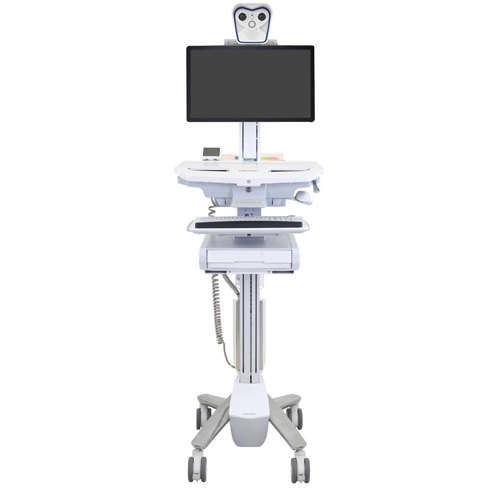Ergotron Thermal Imaging Medical Cart with Hot Swap Power System