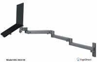 ErgoDirect EDL-3413-W Long Reach Wall Mount Laptop Arm