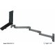 ErgoDirect EDL-3413-W Long Reach Wall Mount Laptop Arm
