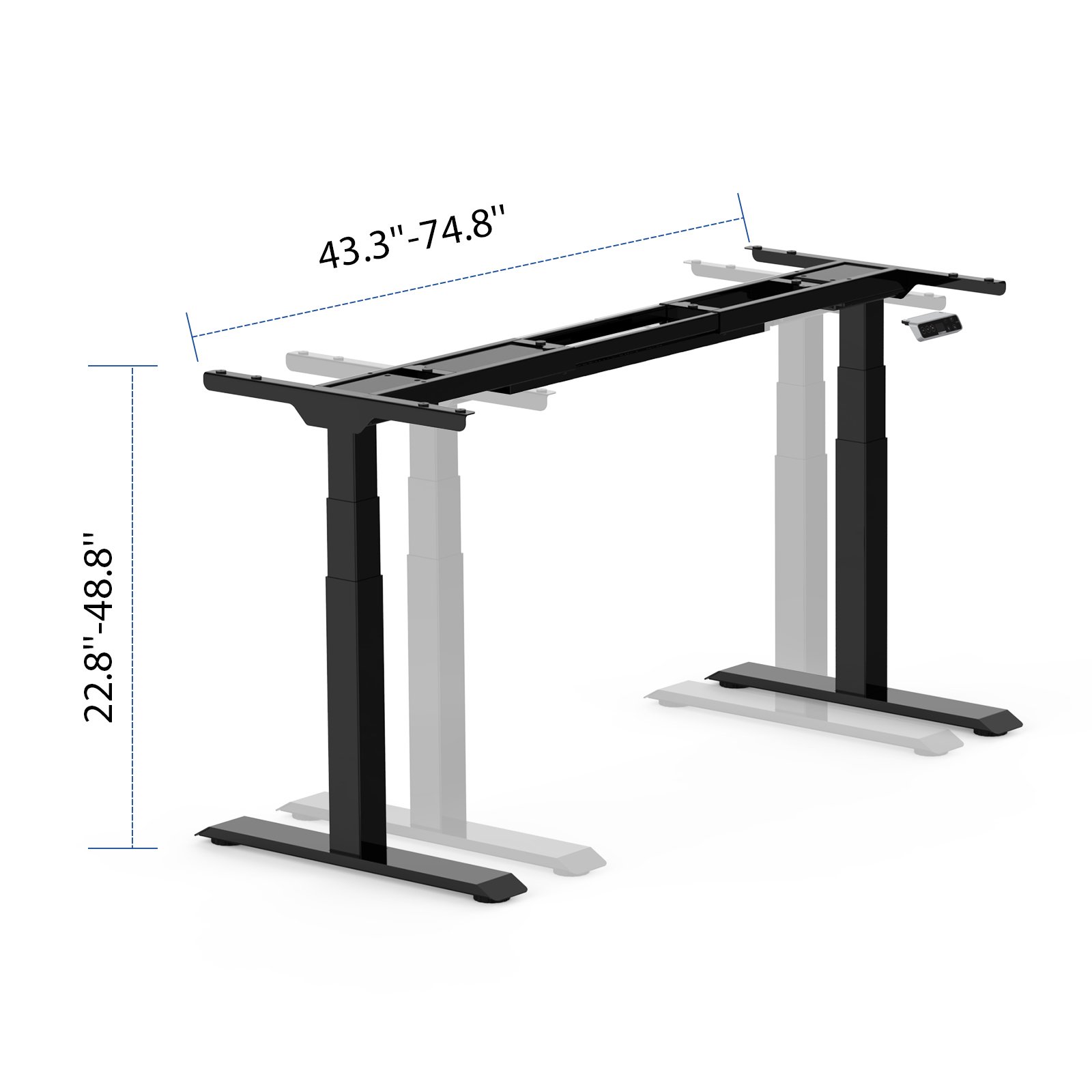 ED7 Height Adjustable Sit-Stand Electric Desk