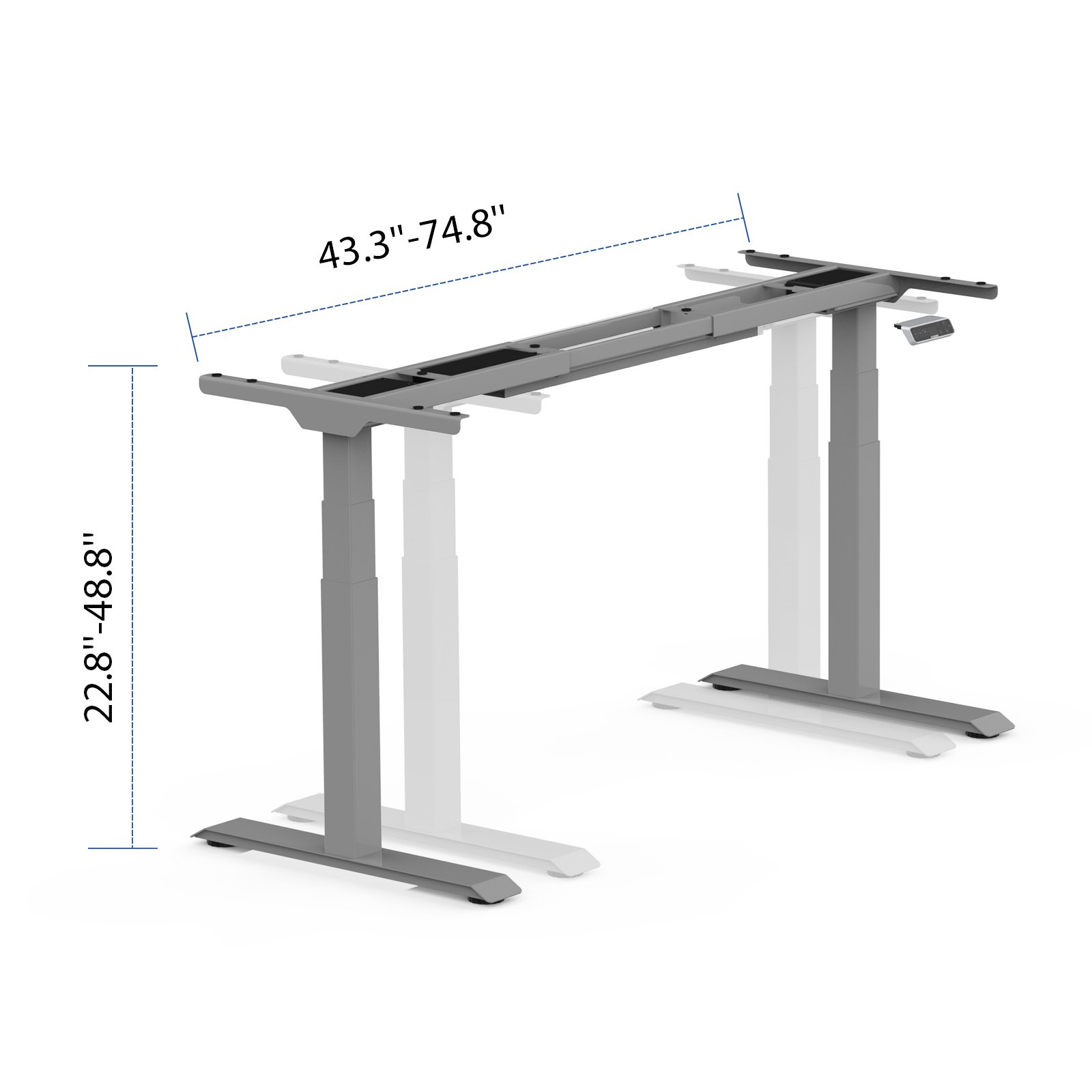 ED7 Height Adjustable Sit-Stand Electric Desk